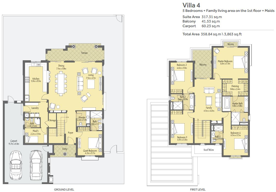 Villanova La Quinta Phase2 Dubai Properties Floor