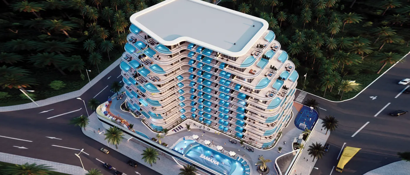 Samana Portofino at Dubai Production City | Apartments with Pool
