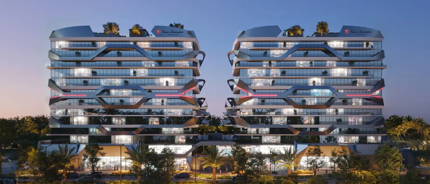 Tonino Lamborghini Residences Dubai by Gulf Land Developers