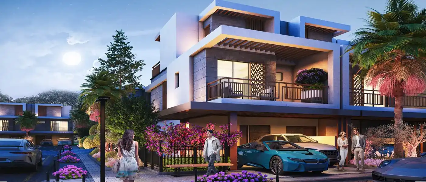 Violet Townhouses at Damac Hills 2, Dubai - Master Plan