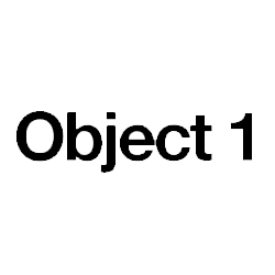 Object 1 Development