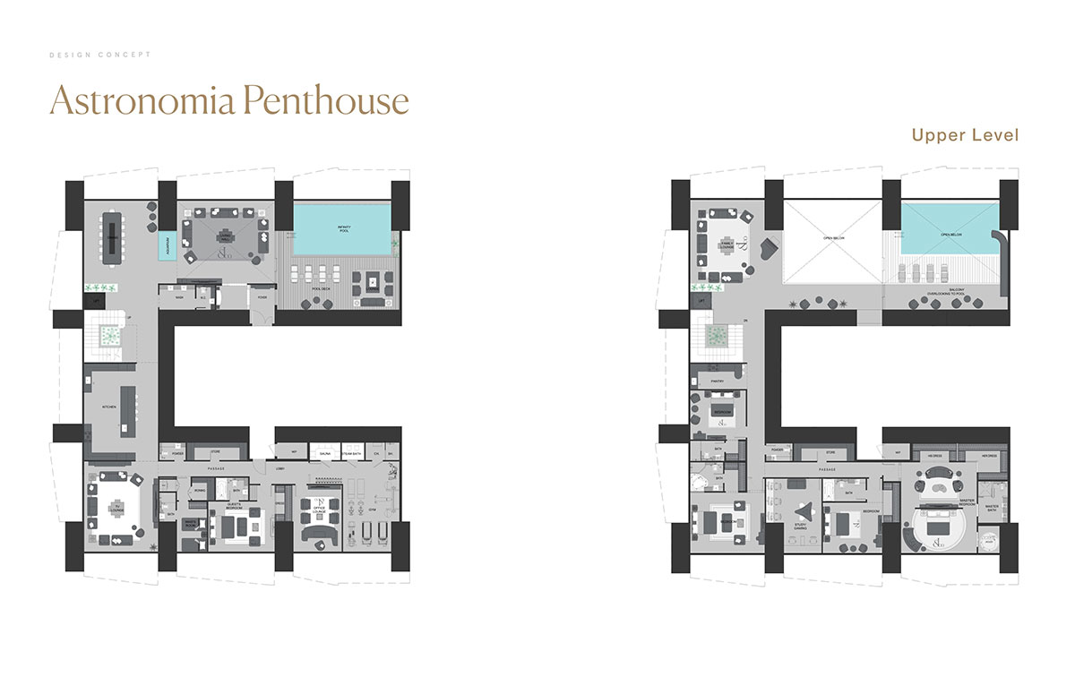 Astronomia Penthouse, Upper Level