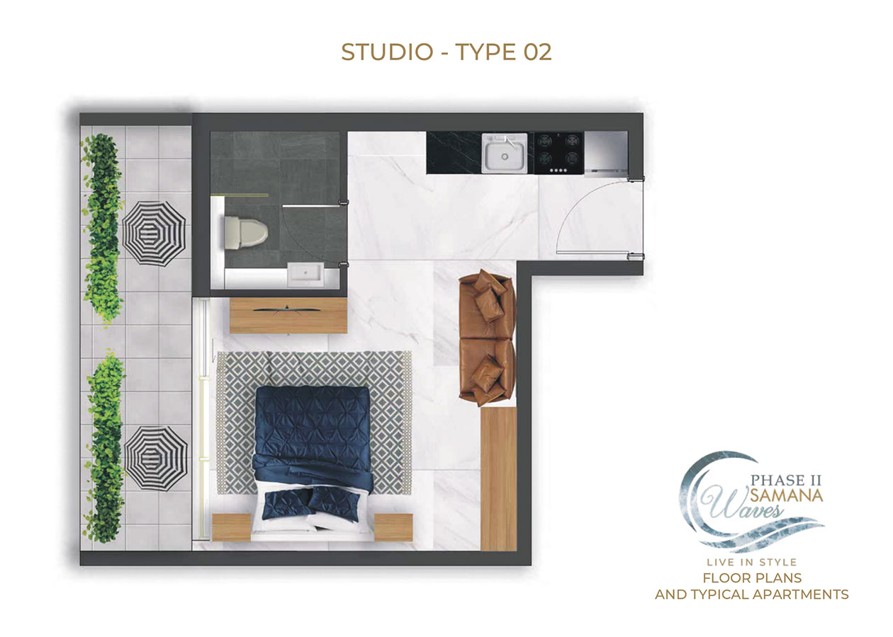Studio with Private Pool