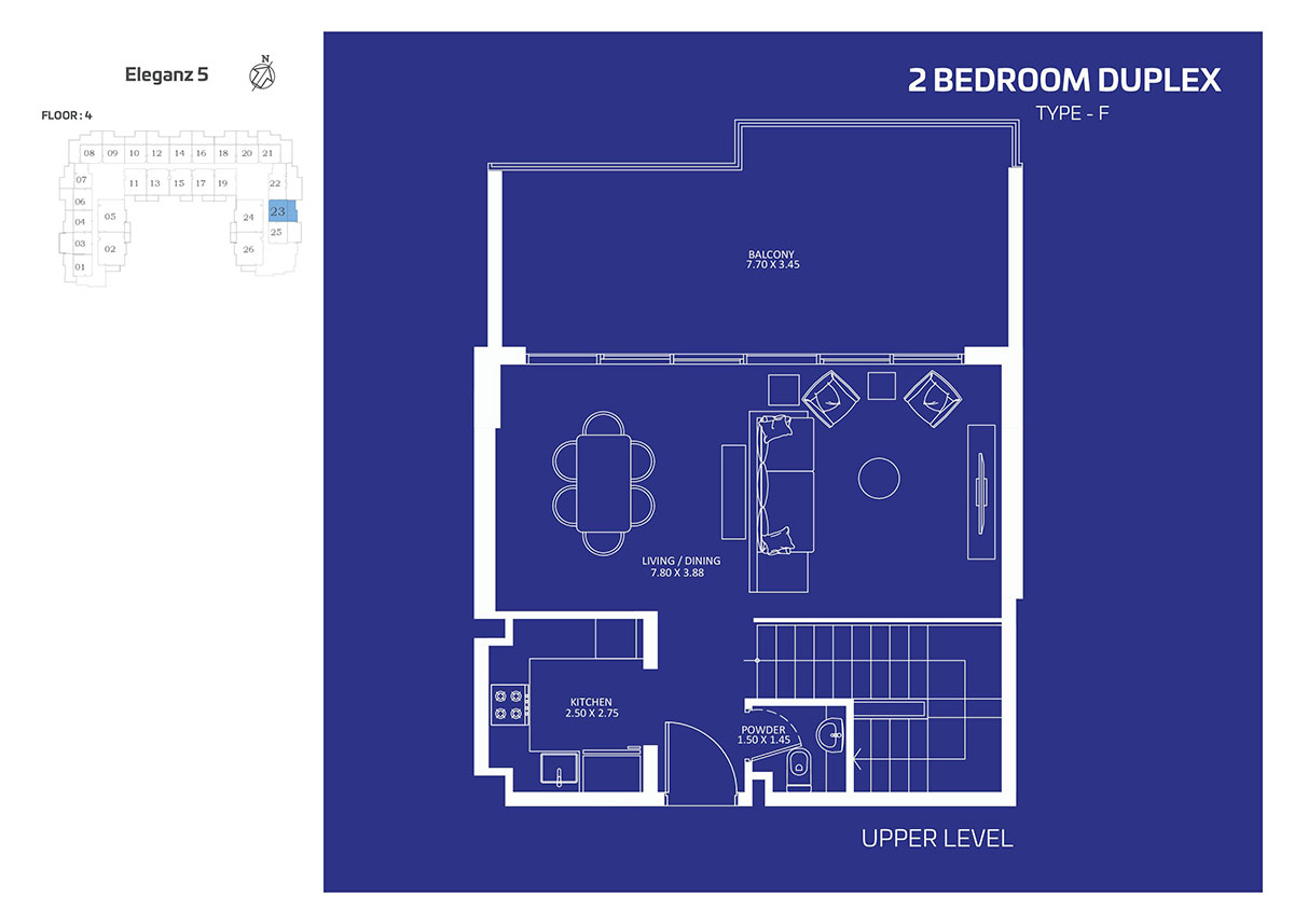 Eleganz by Danube Floor Plan - Apartments & Townhouses