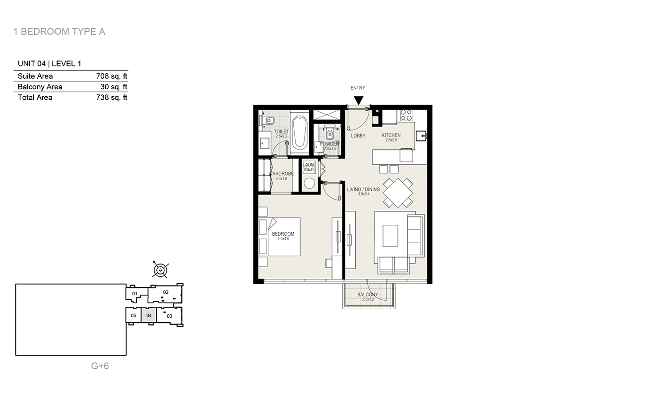 District One Residences - MBR City in Dubai | District One Floor Plan