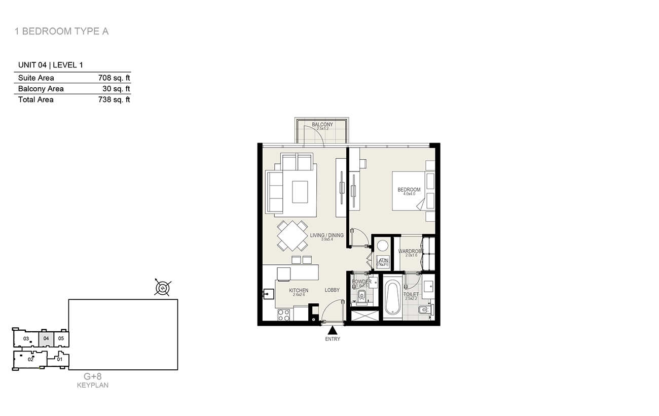 District One Residences - MBR City in Dubai | District One Floor Plan
