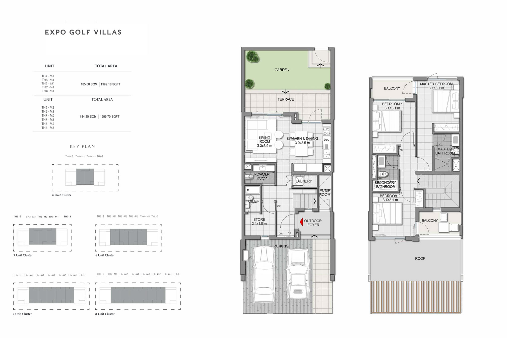Expo Golf Villas Phase 2 Floor Plans Emaar