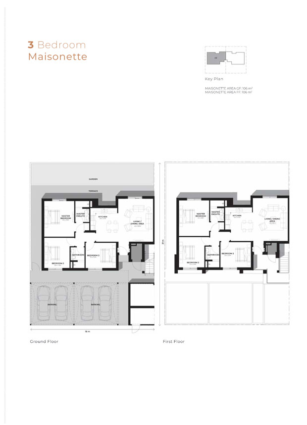 Al Ghadeer Phase 2 Floor Plan Villas & Townhouses