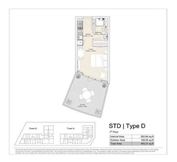 Std, Type D, 1st Floor