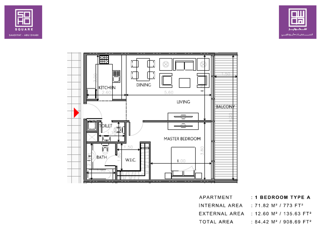 Soho Square At Saadiyat Island Abu Dhabi Bloom Holding Floor Plan