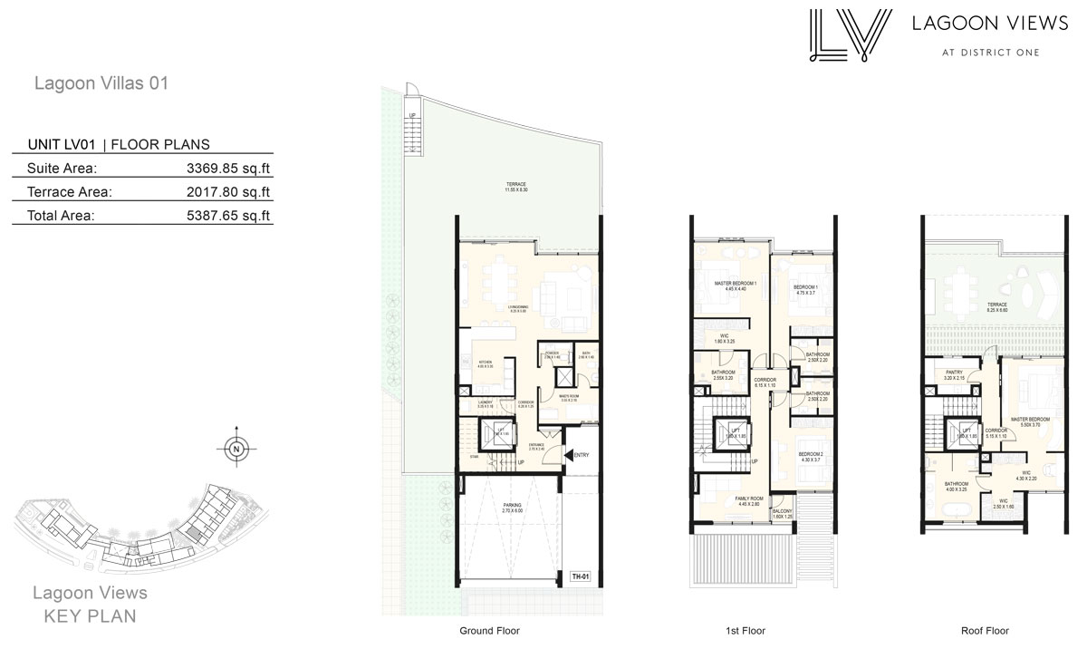 Floor Plans - Lagoon Views at District One | Apartments & Villas
