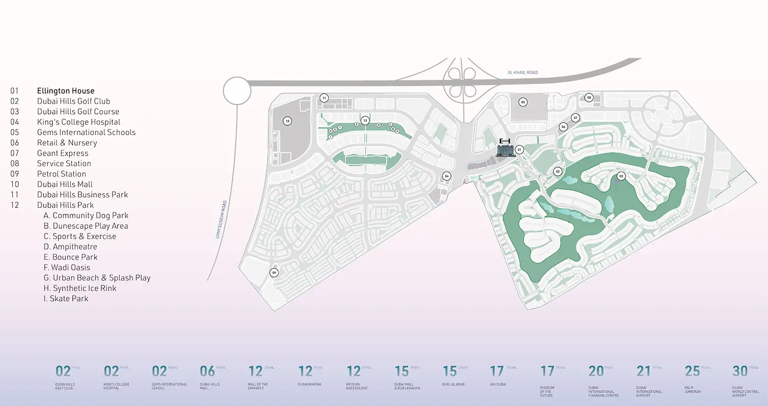 Ellington House At Dubai Hills Estate Dubai Master Plan