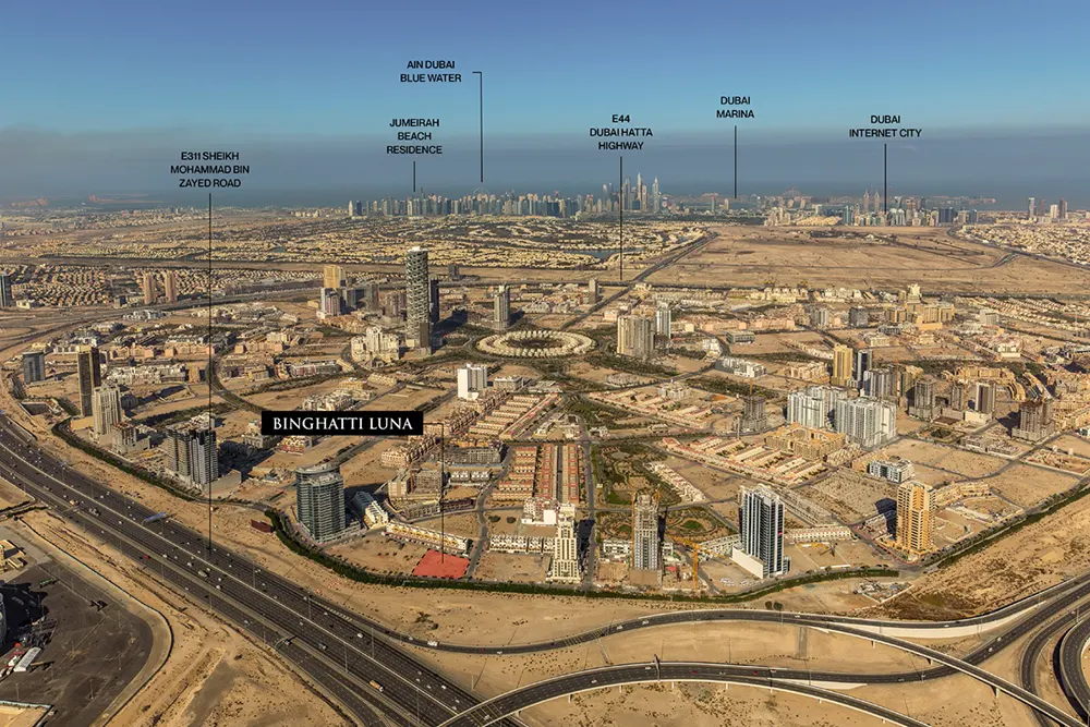 Binghatti Luna Master Plan