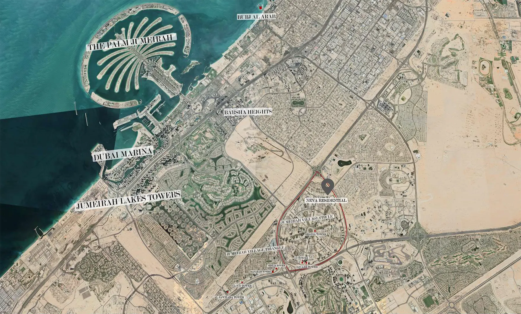 Neva Residences Master Plan
