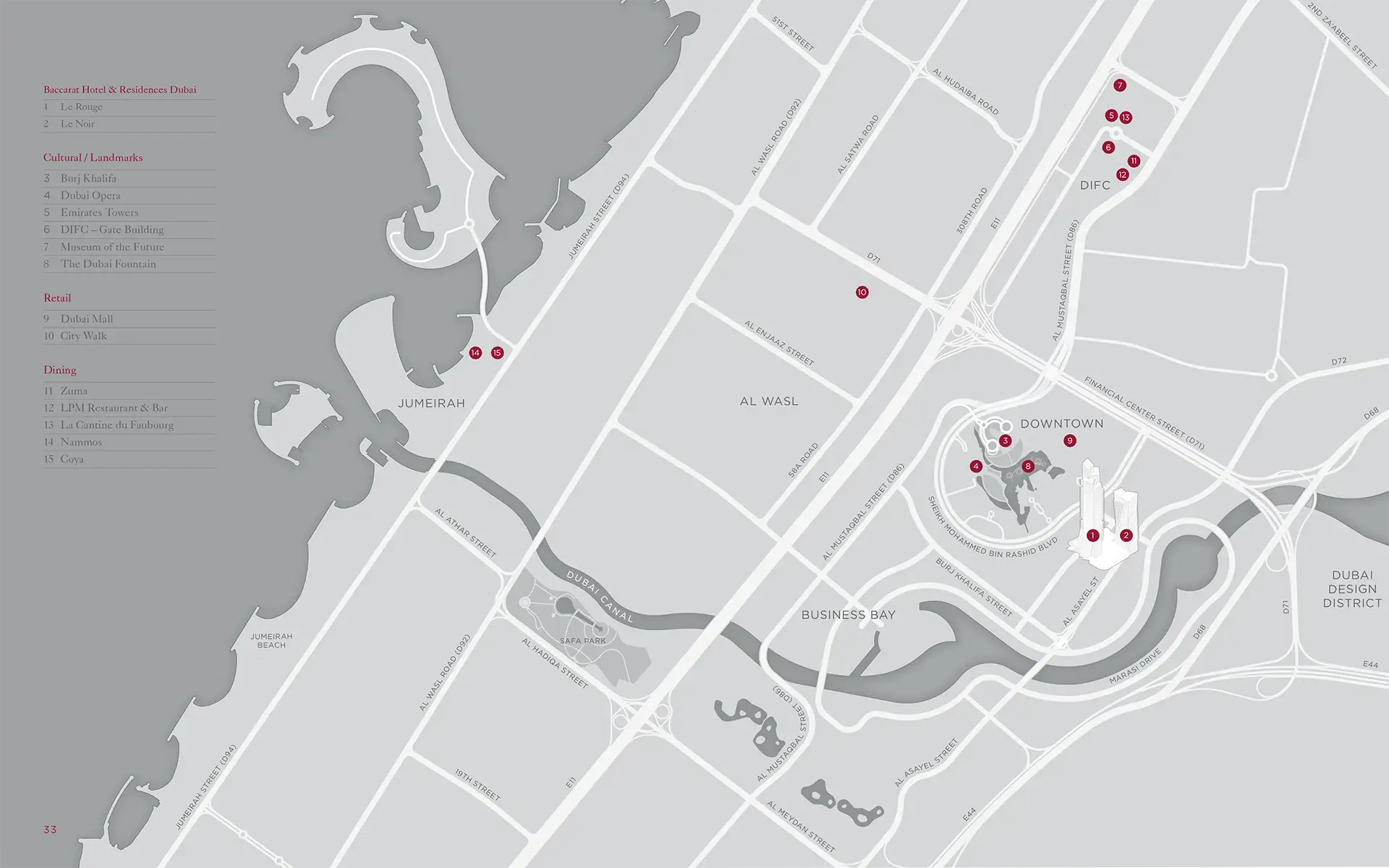 Baccarat Residences Master Plan