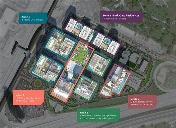 Wasl Park Gate Residence - Master Plan