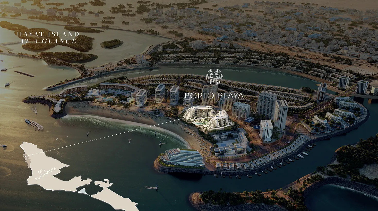 Porto Playa at Hayat Island Master Plan