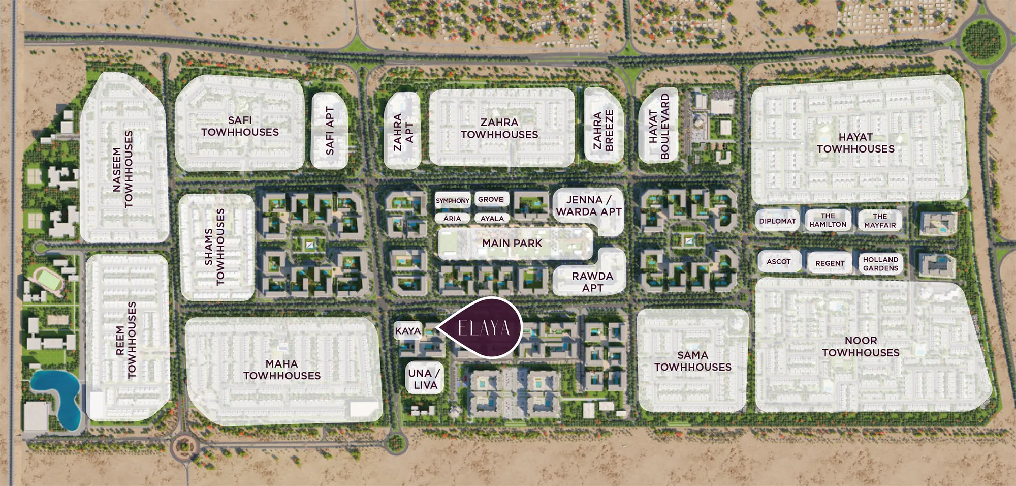 Elaya at Town Square Master Plan