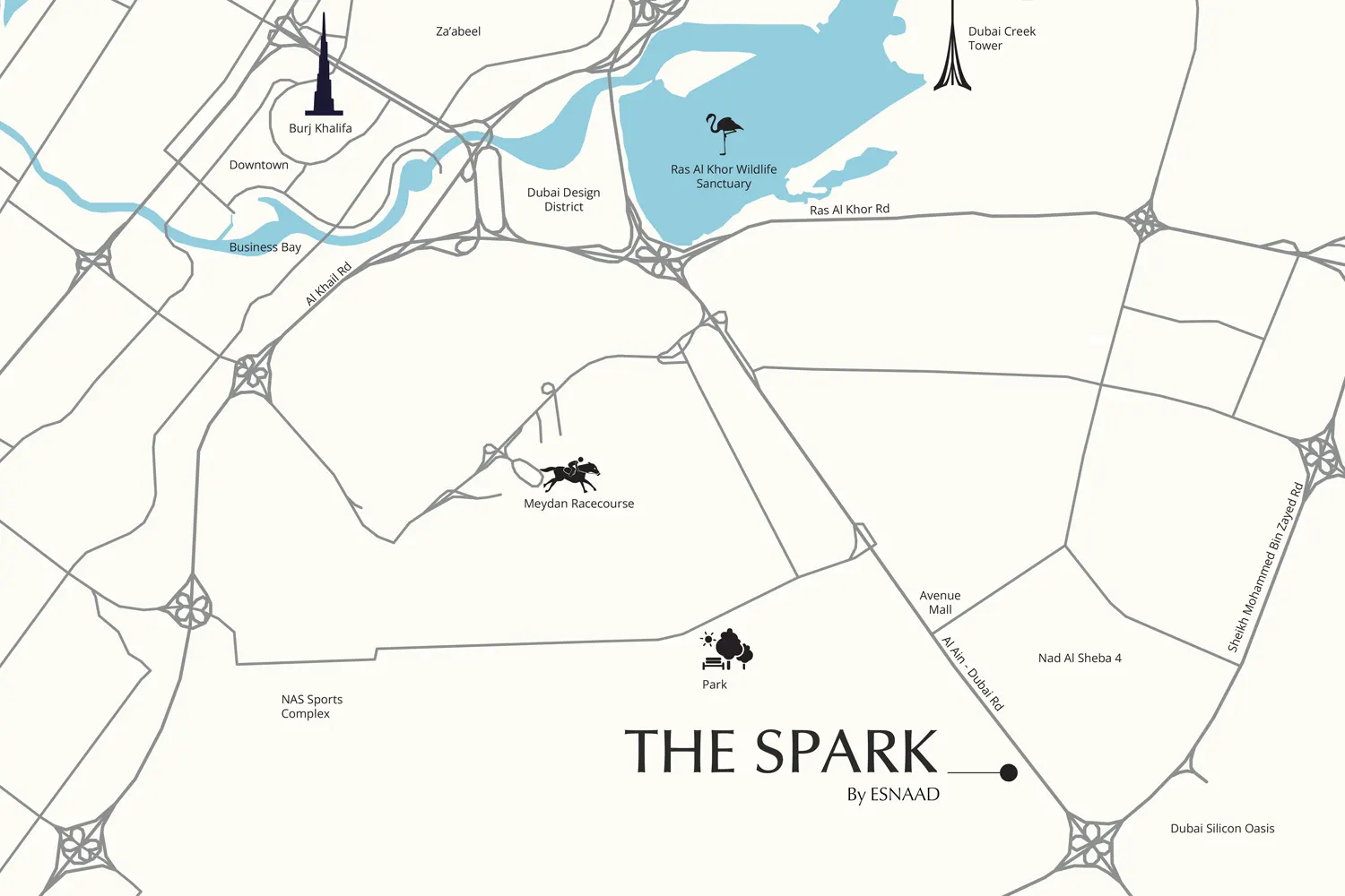 The Spark by ESNAAD Master Plan