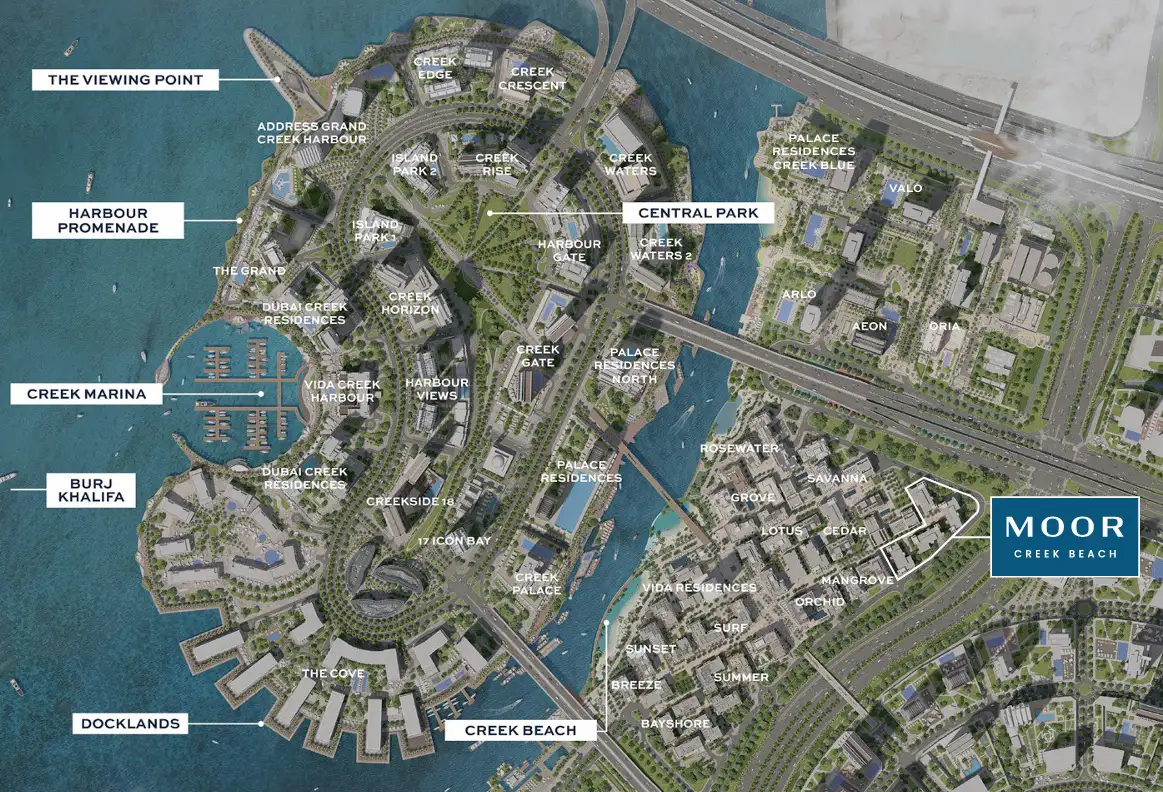 Moor at Creek Beach Master Plan