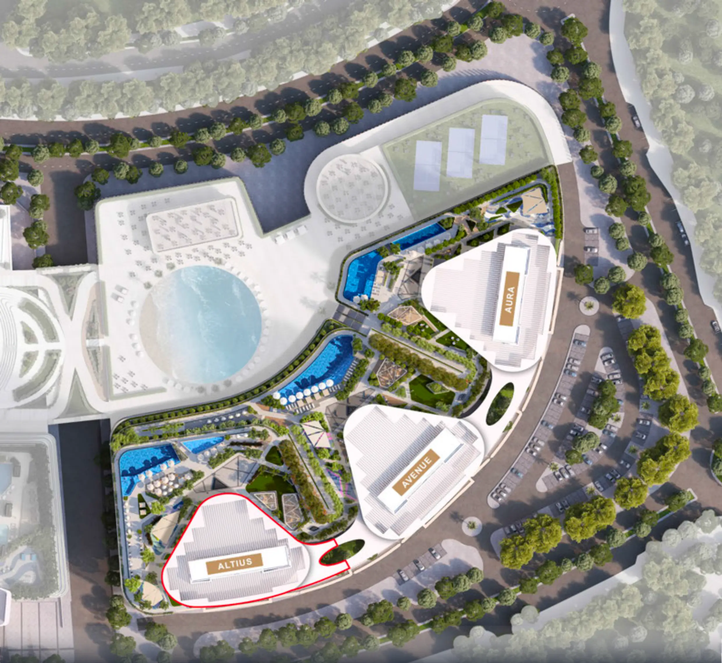 Sobha Skyscape Altius Master Plan