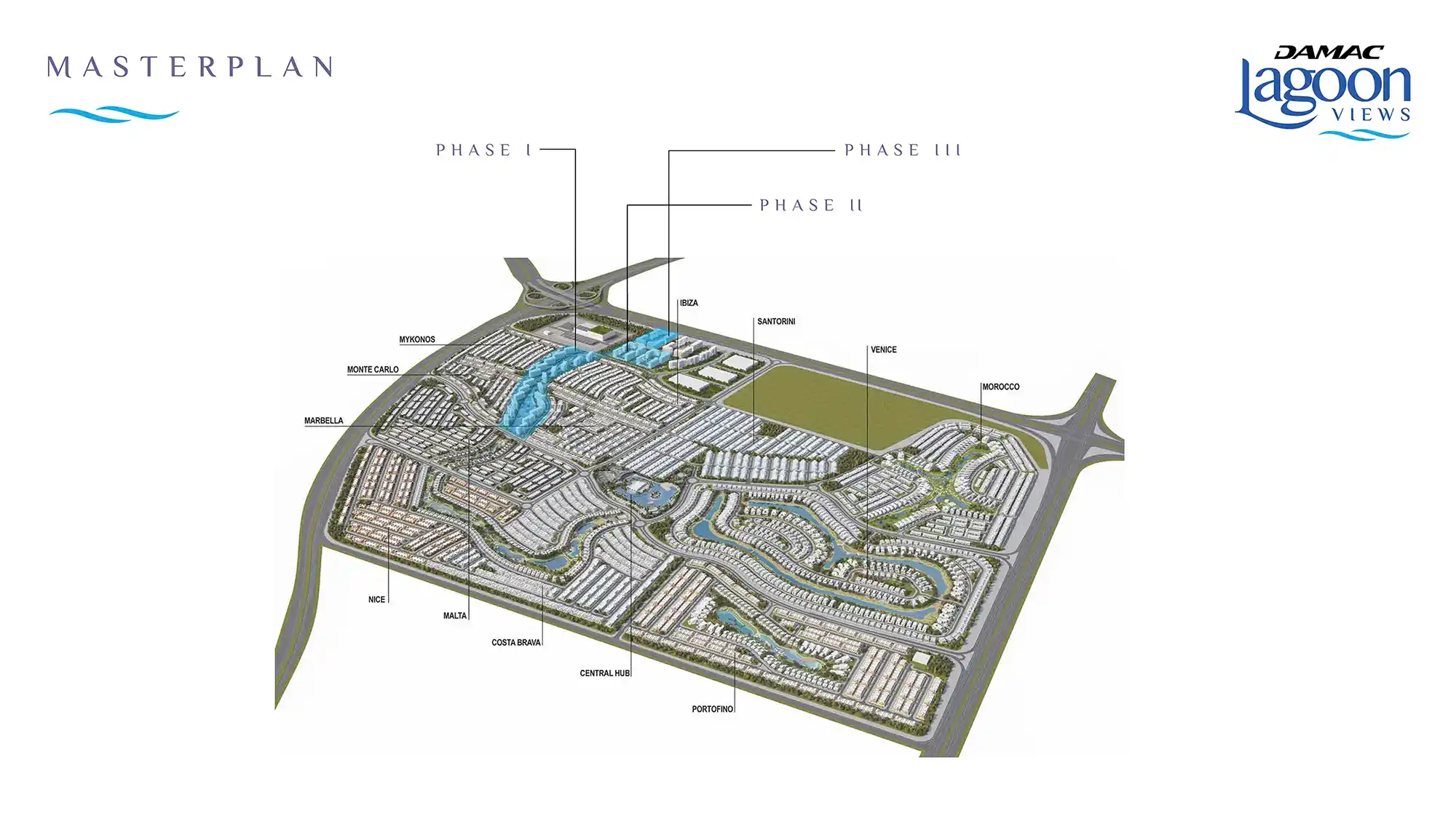 Damac Lagoon Views 3 Master Plan