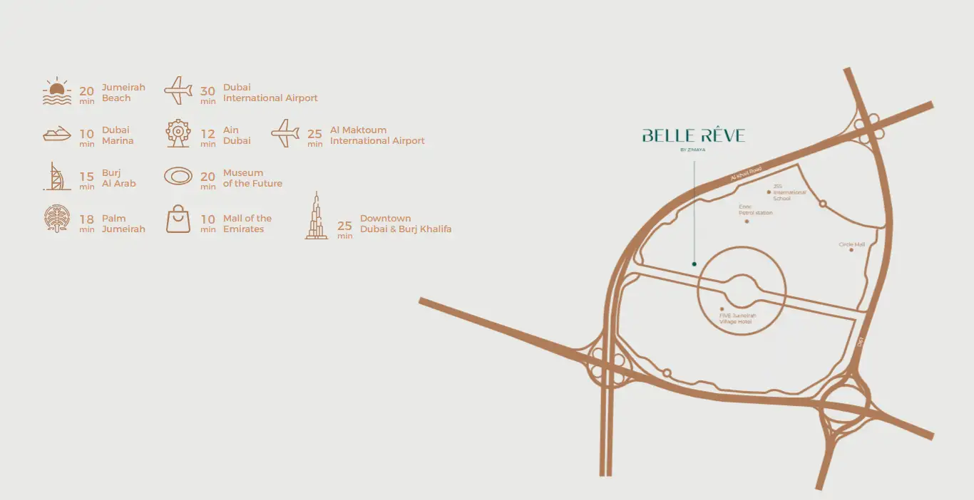 Belle Reve at JVC Dubai Master Plan