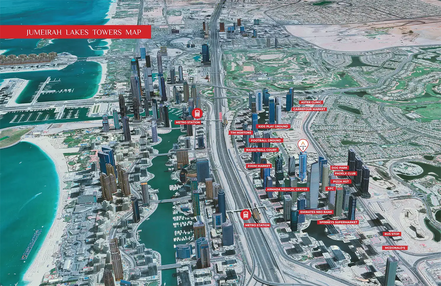 Me Do Re Tower 2 at JLT Master Plan