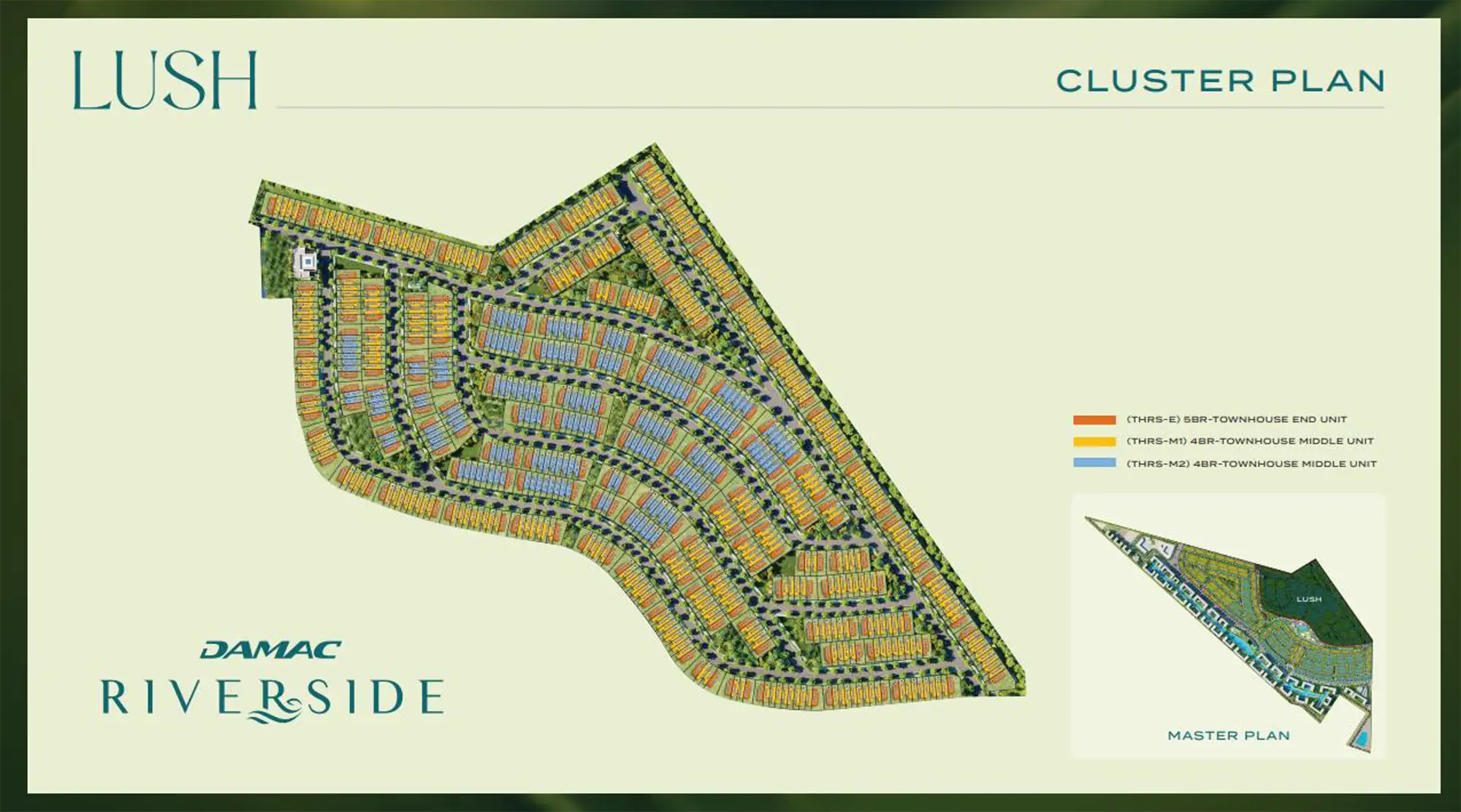 Lush at Damac Riverside Master Plan