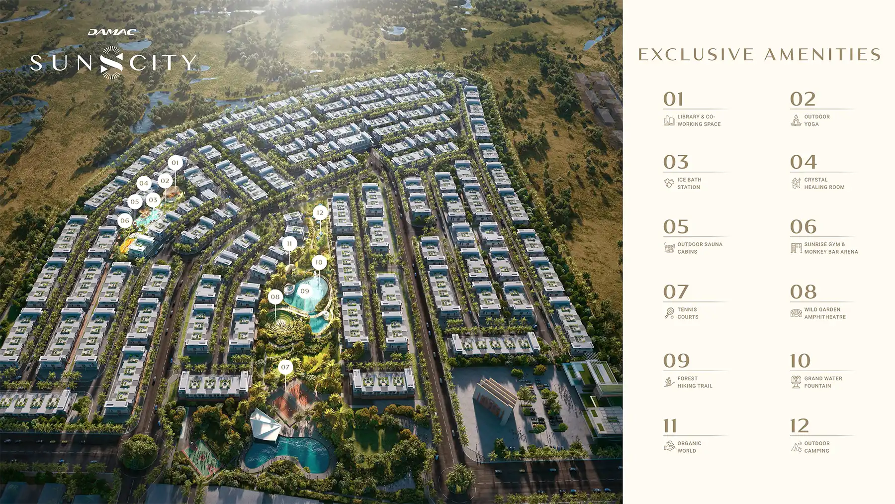 Damac Sun City Master Plan