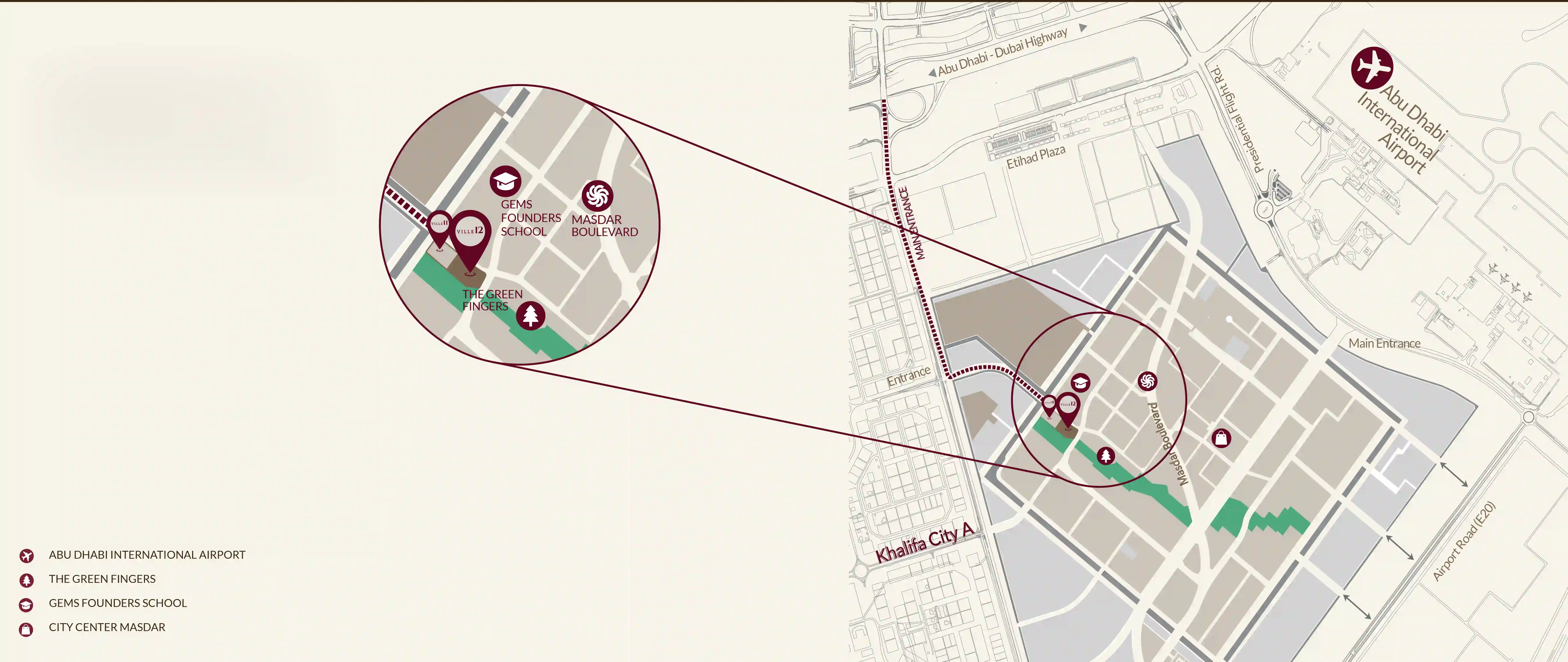 Ville 12 at Masdar City Master Plan
