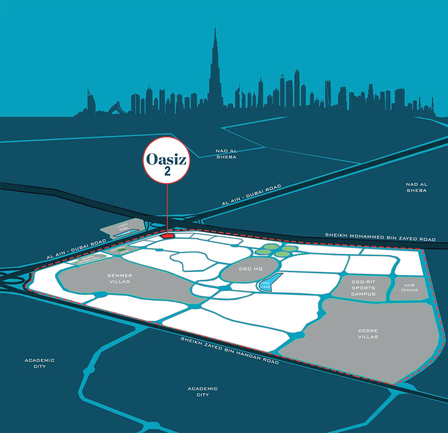 Oasiz 2 by Danube Master Plan