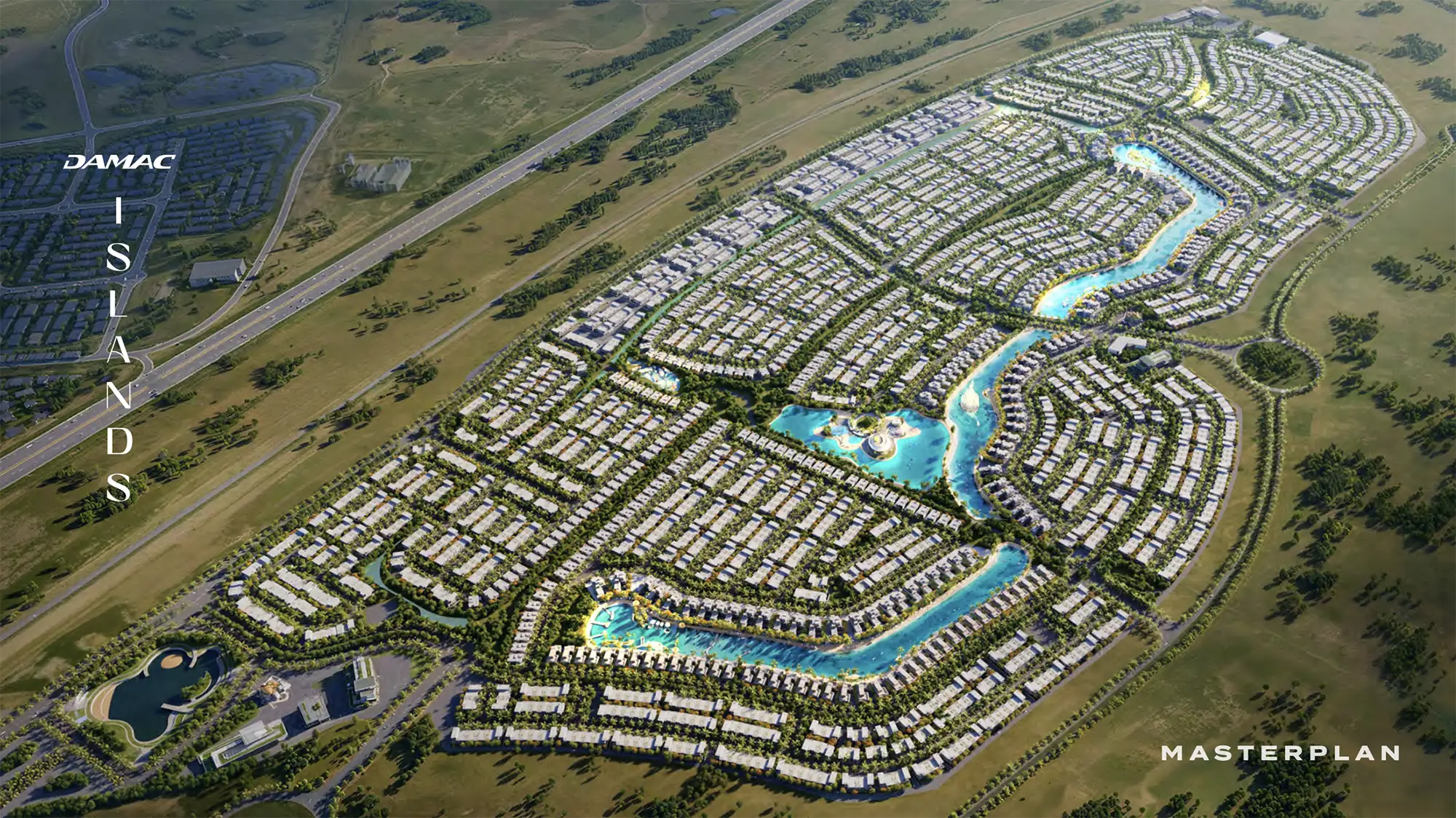 Maldives at Damac Islands Master Plan
