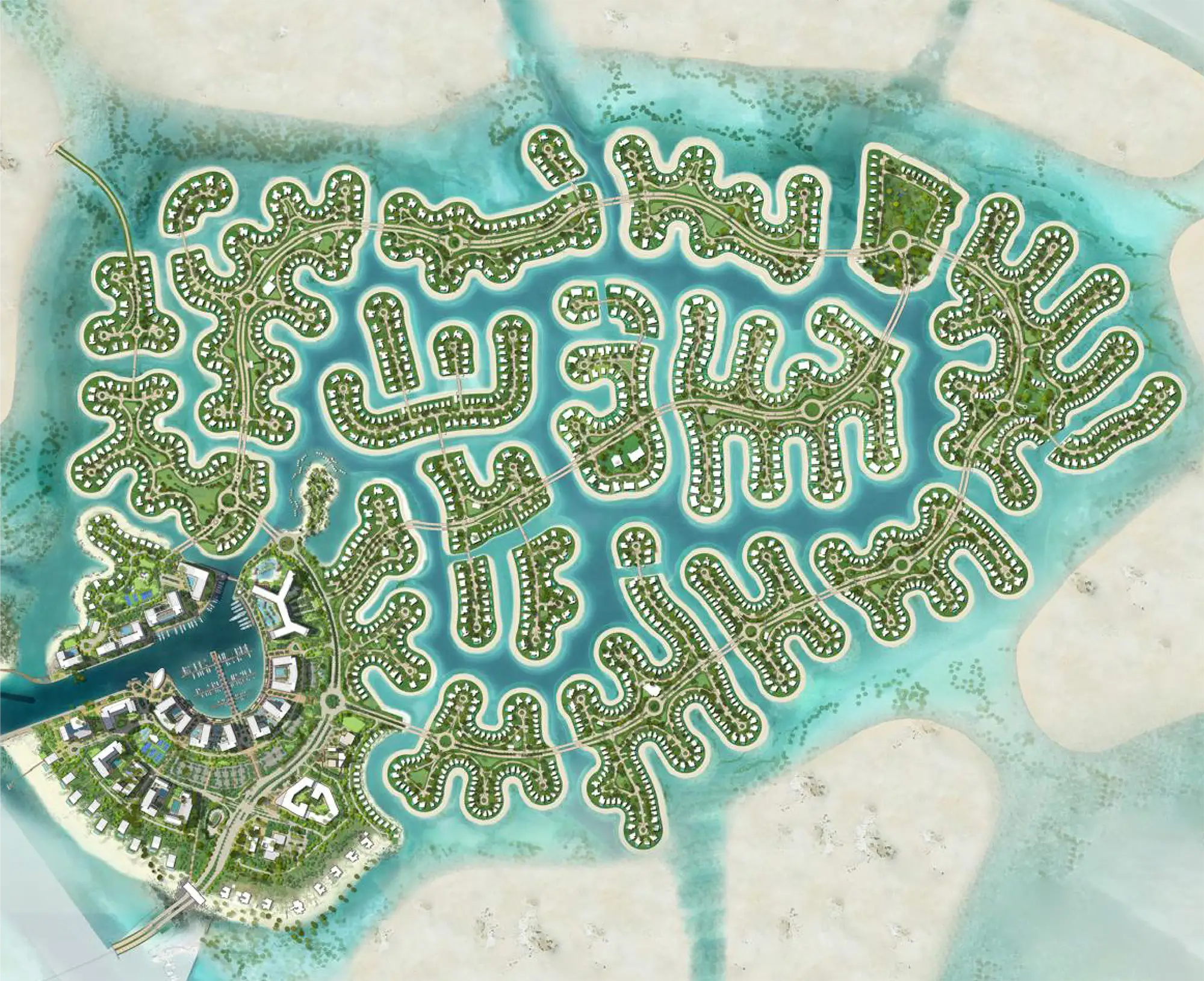 Ramhan Island Villas Phase 5 Master Plan