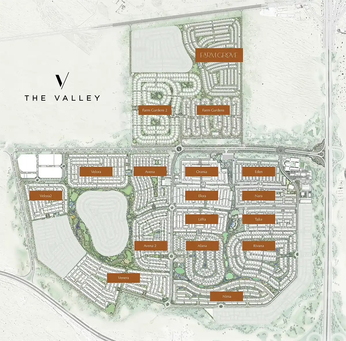 Farm Grove at The Valley Master Plan