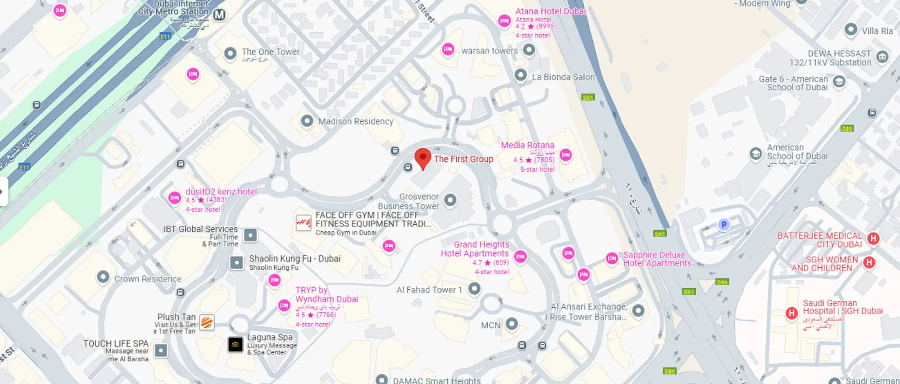 The First Collection at Dubai Studio City Master Plan