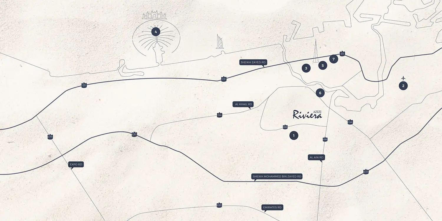 Azizi Riviera 50 Master Plan