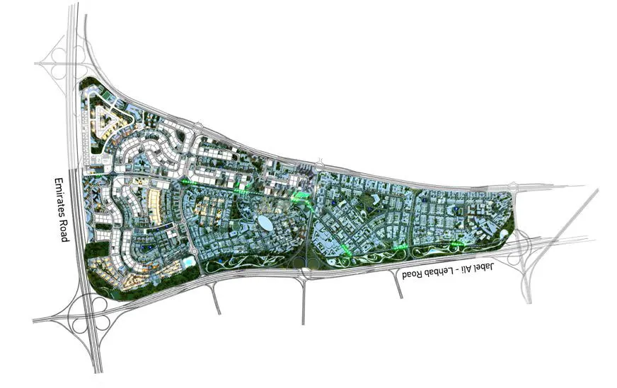 Cresswell Residences at Dubai South Master Plan