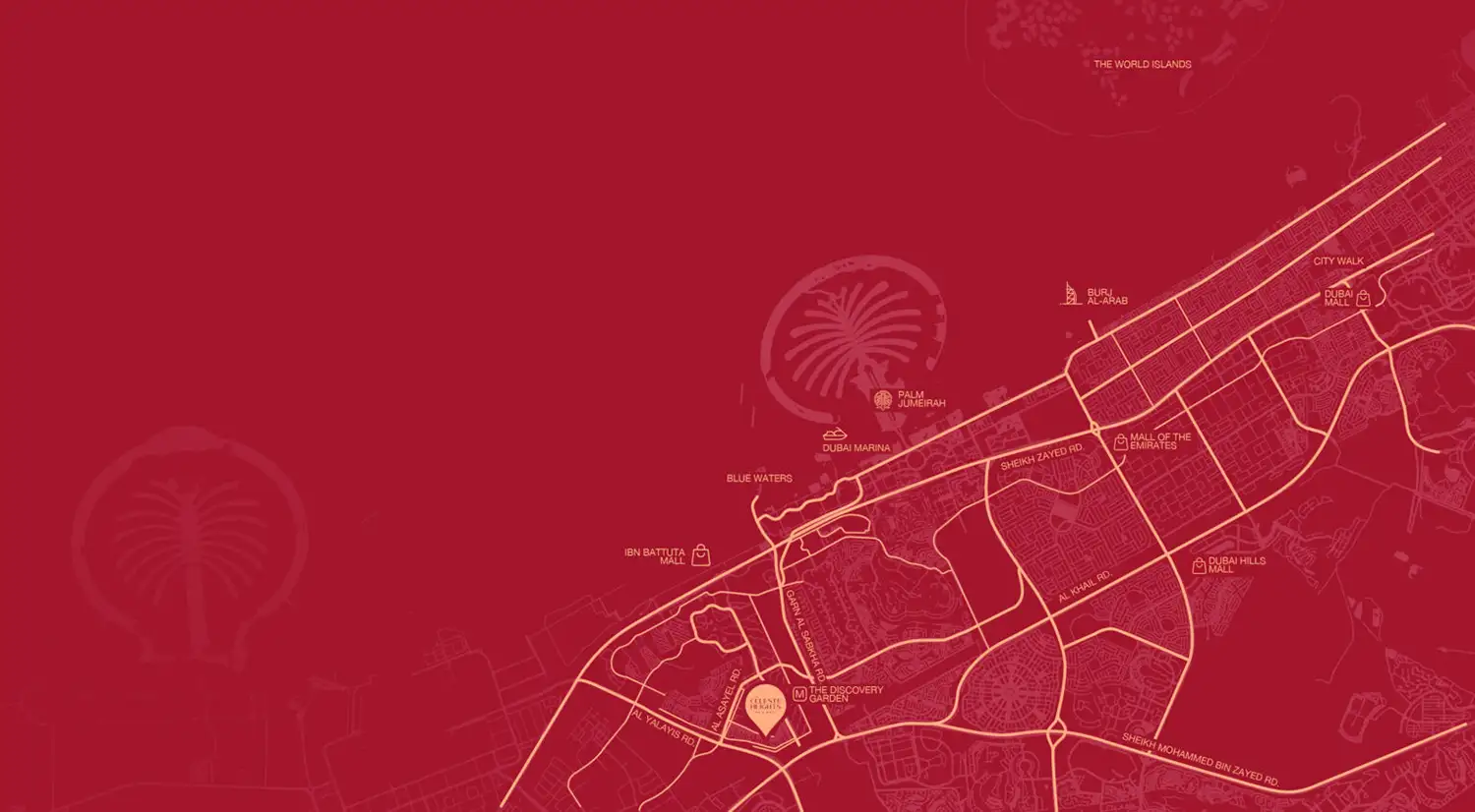 Celeste Heights at Al Furjan Master Plan