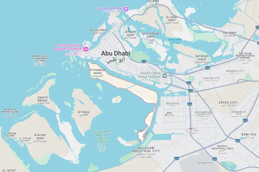 Yamm Beach Villas at Hudayriyat Island Master Plan
