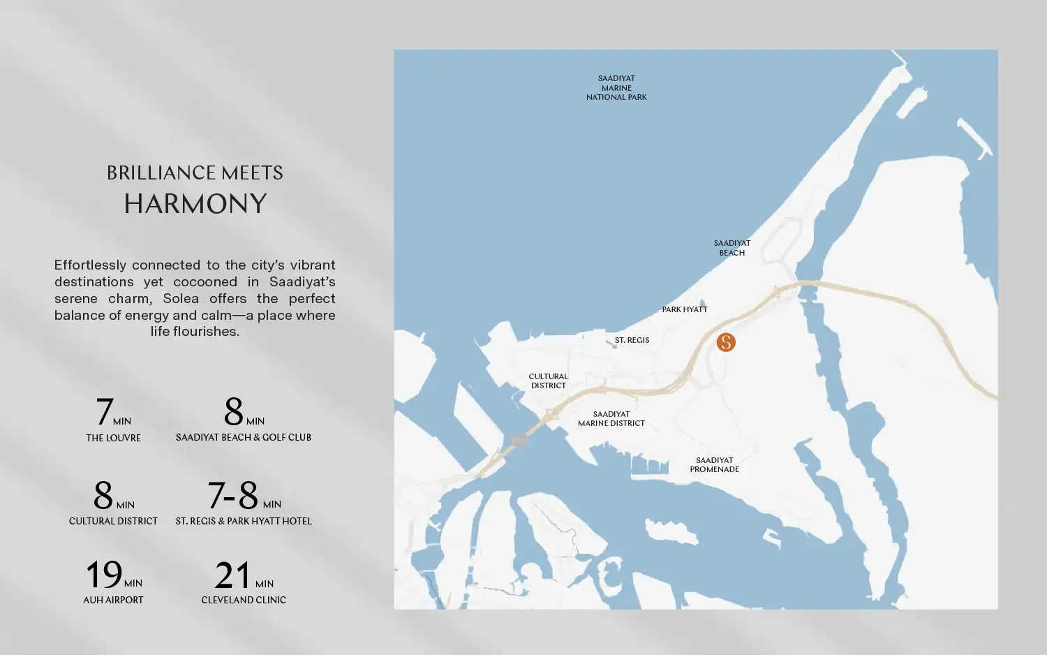 Solea at Saadiyat Island Master Plan