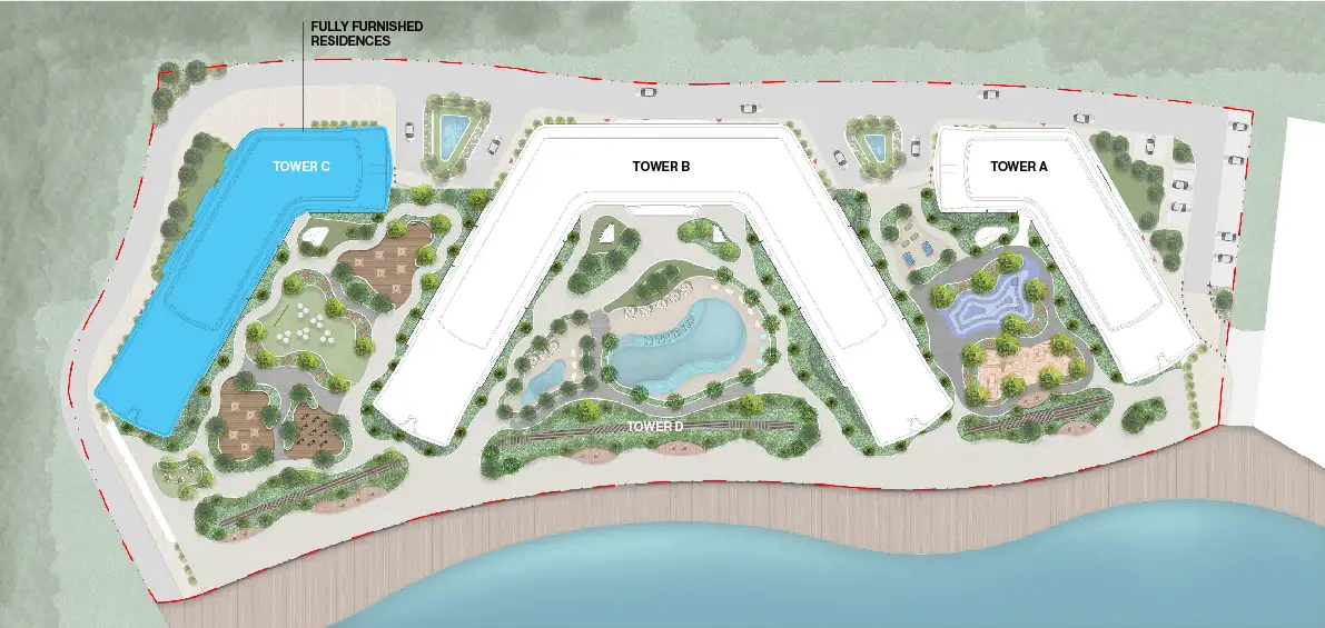 Sobha Pierside Marina Residences Master Plan
