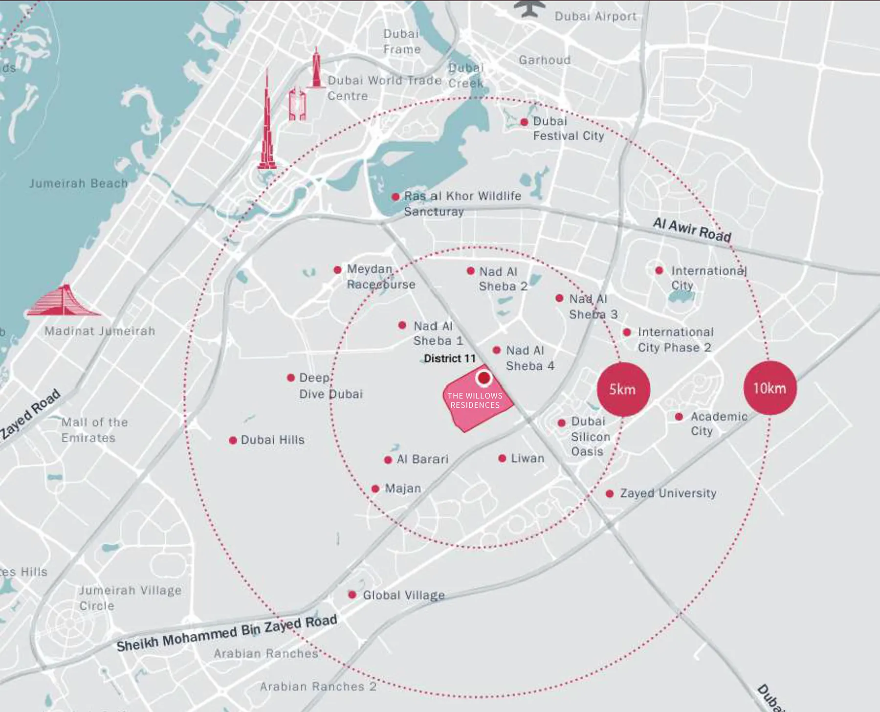 The Willows Residences at MBR City Master Plan