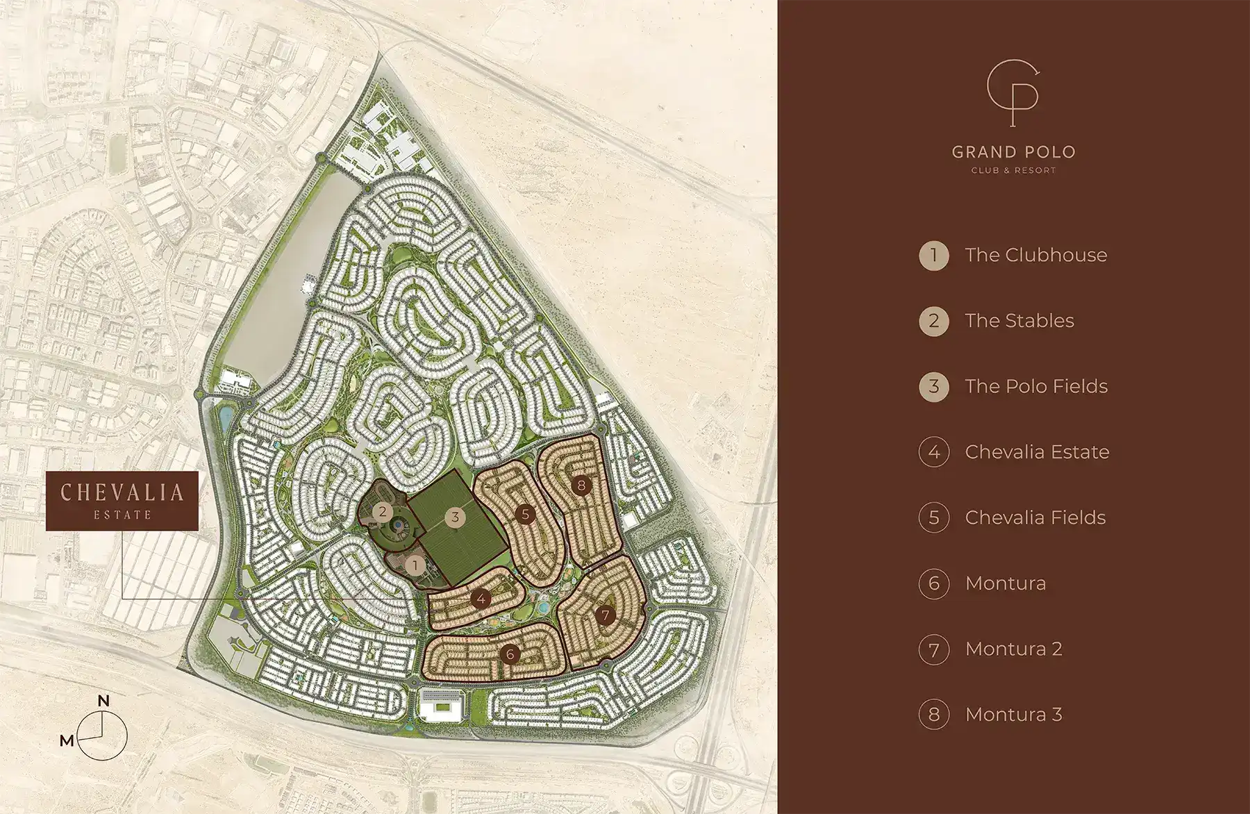Chevalia Estate at Grand Polo Master Plan