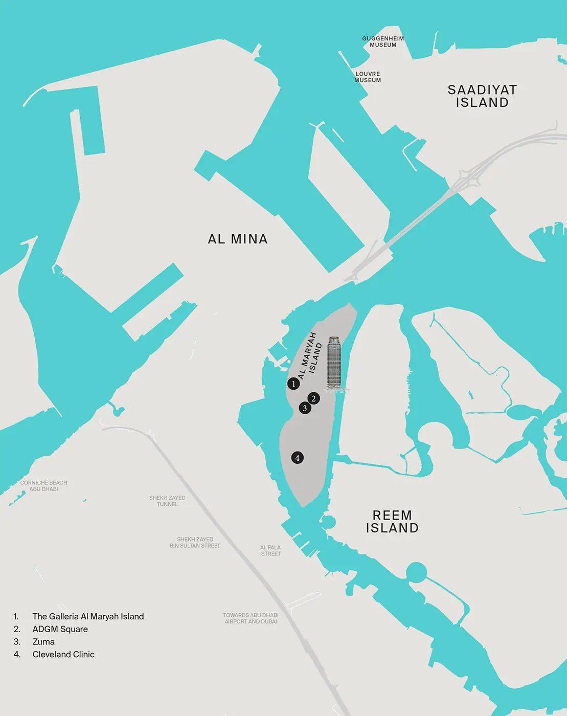 St Regis The Residences at Al Maryah Master Plan