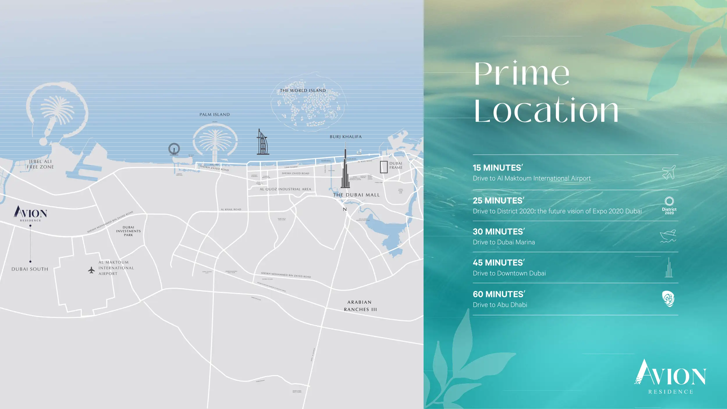 Avion Residence at Dubai South Master Plan