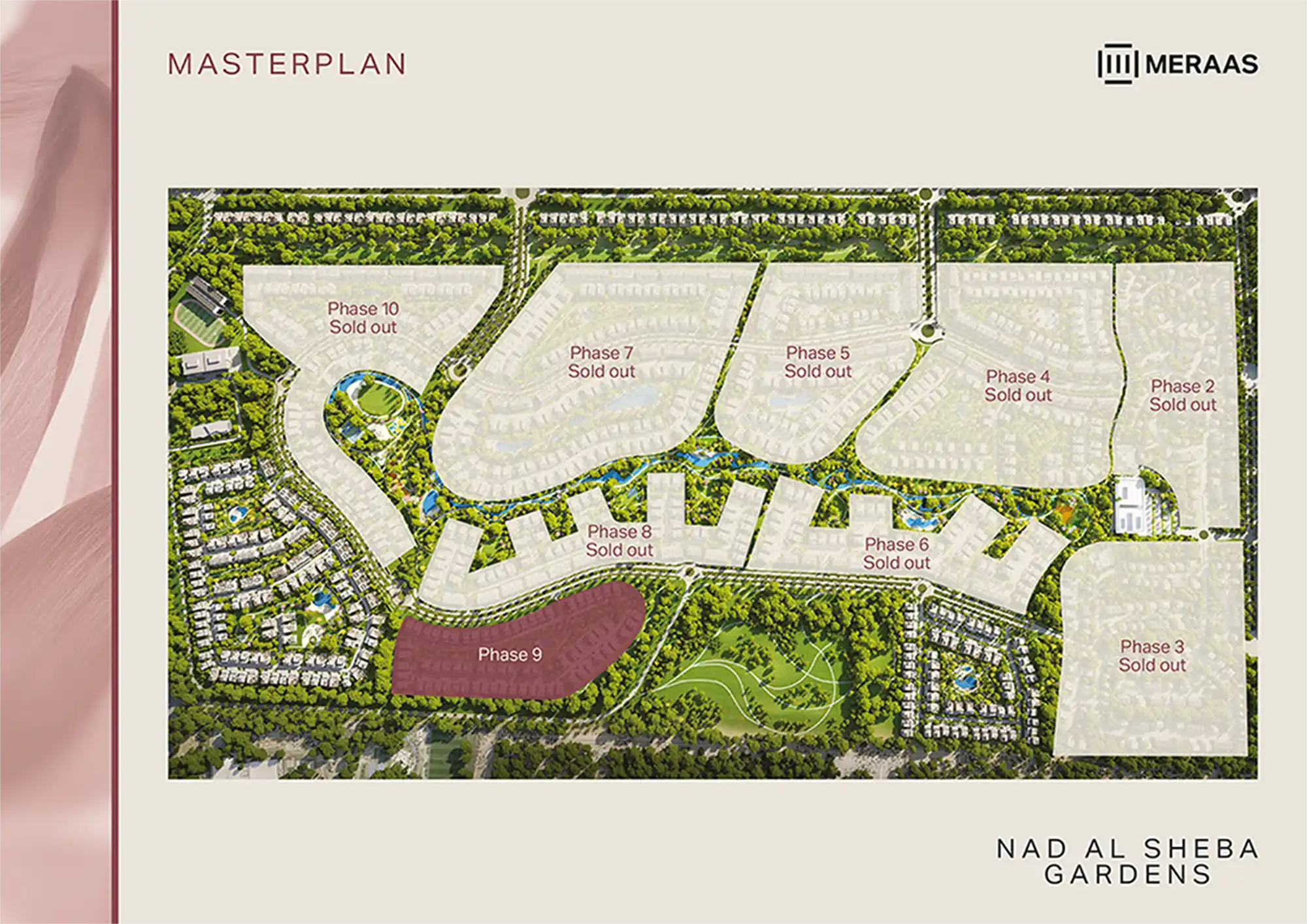 Nad Al Sheba Gardens Phase 9 Master Plan