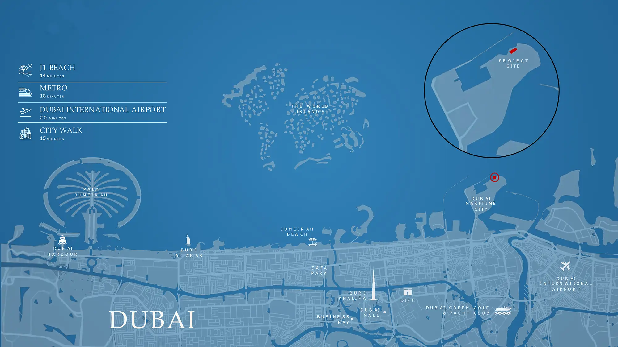 Damac Chelsea Residences 2 Master Plan