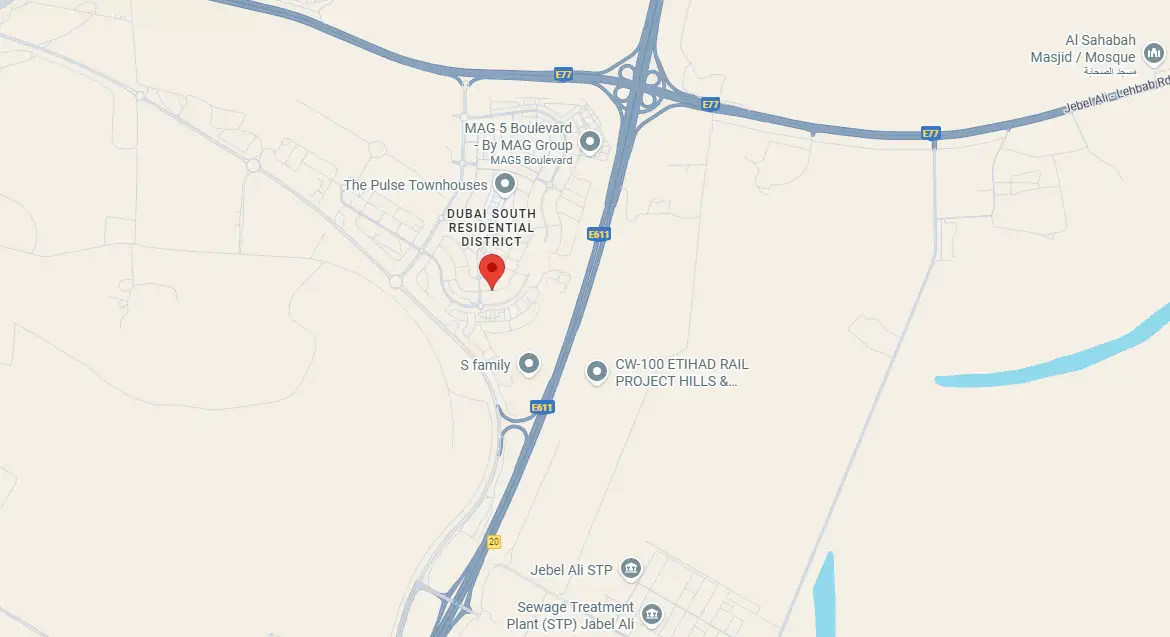 Greenfield Living at Dubai South Master Plan