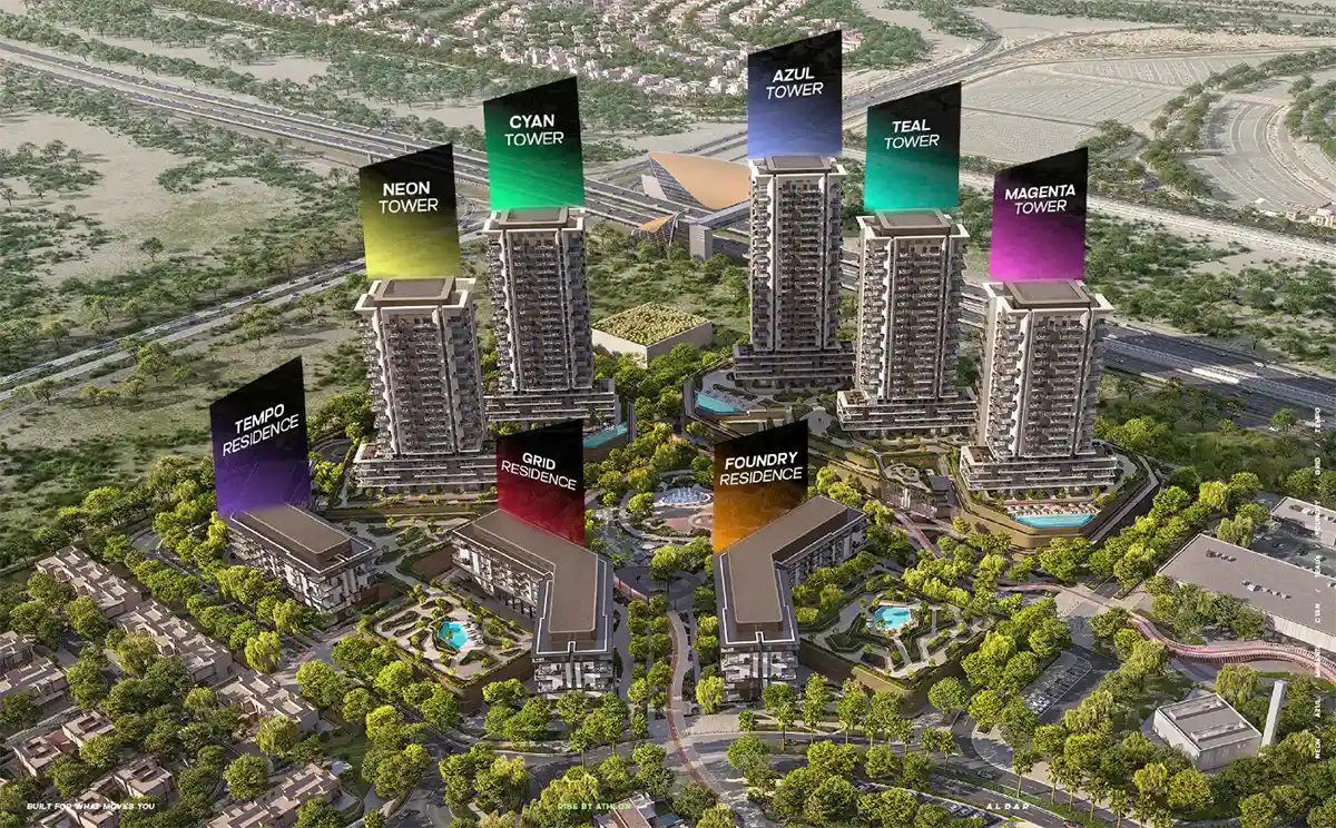 Rise by Athlon Azul Tower Master Plan